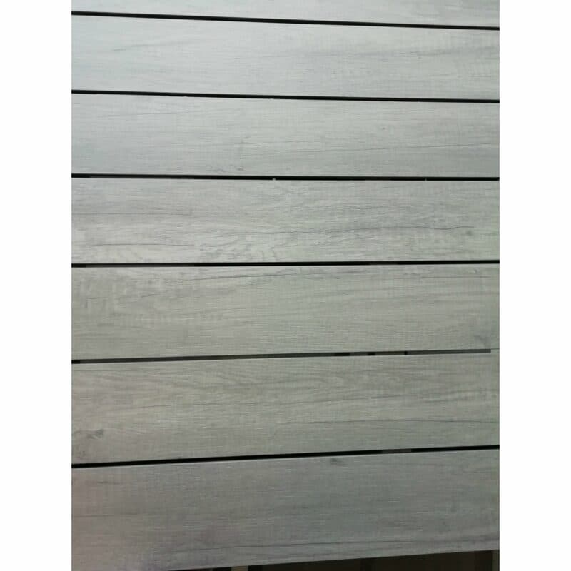 Brafab Tischplatte HPL in Holzoptik, grau