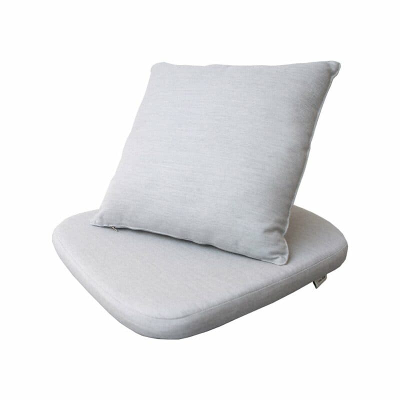 Cane-line Kissensatz, hellgrau, für Gartenstuhl "Moments"