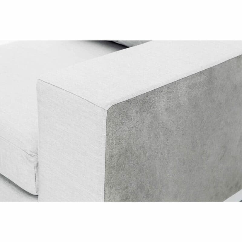 Kettler "Ego Modular" Loungeserie, Seiten mit Mikrofaser, grau