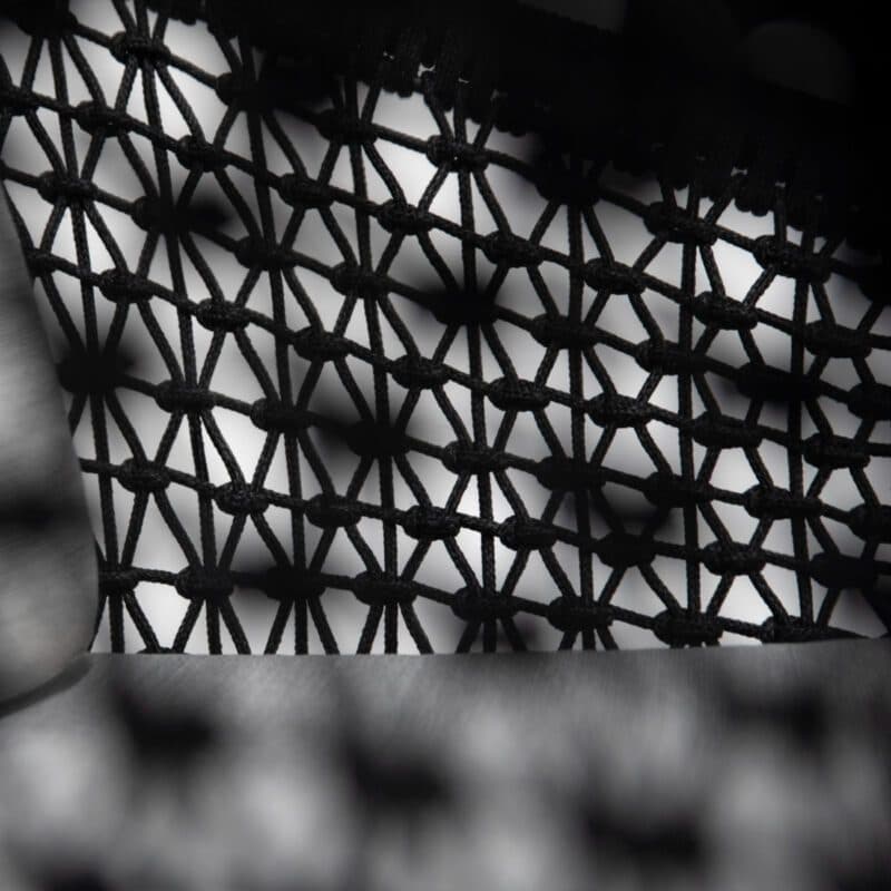 4Seasons Outdoor Sessel "Mila" inkl. 2 Kissen, Gestell Edelstahl anthrazit, Rope schwarz