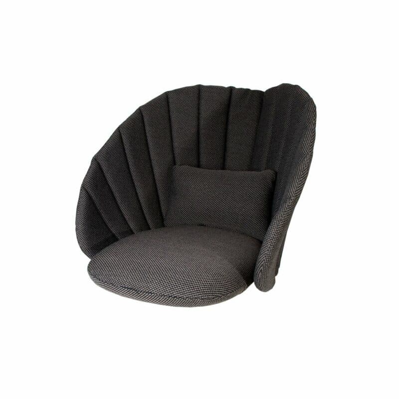 Cane-line Kissensatz für Loungesessel "Peacock", Cane-line Focus dunkelgrau