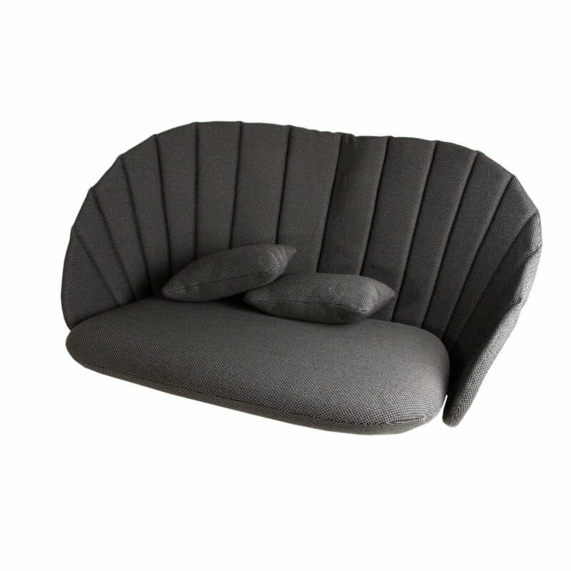 Cane-line Kissensatz für Loungesofa "Peacock", Cane-line Focus dunkelgrau