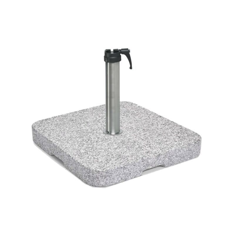 Granitsockel 90 kg (Abb. inkl. Standrohr) von GLATZ (© by GLATZ AG, Schweiz)