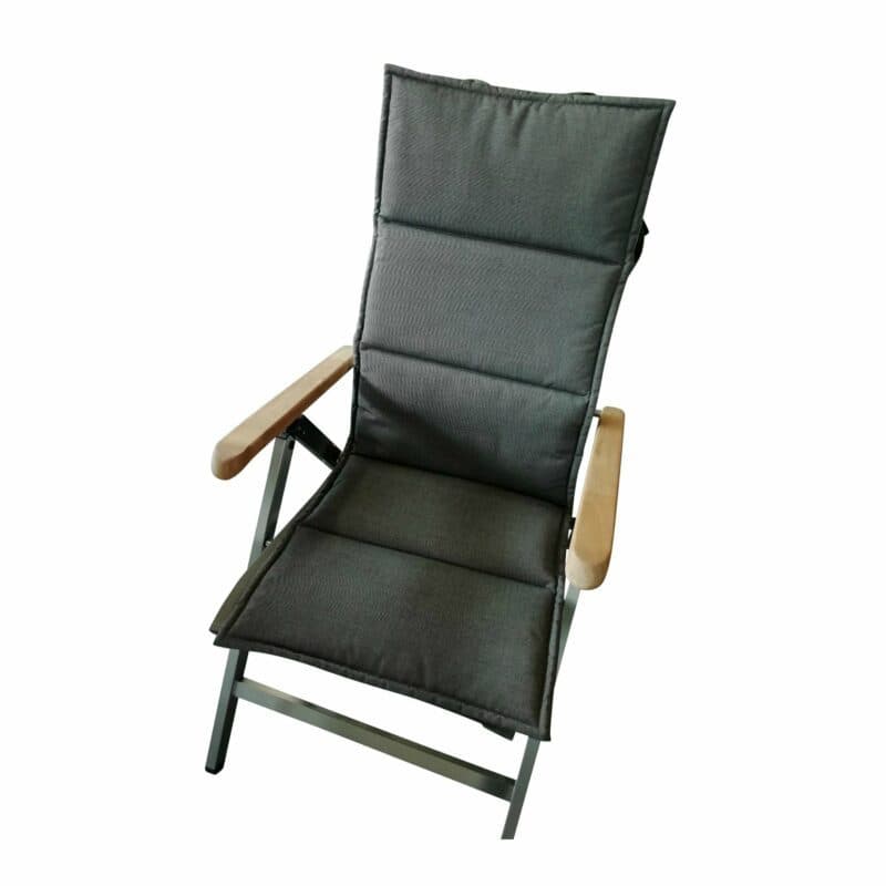Gartenkultur Auflage für Home Islands Hochlehner “Daiki“, Sunbrella® Charcoal
