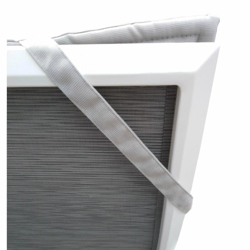GartenKultur Auflage für Stern Stapelsessel “Kari“, Sunbrella® Shingles