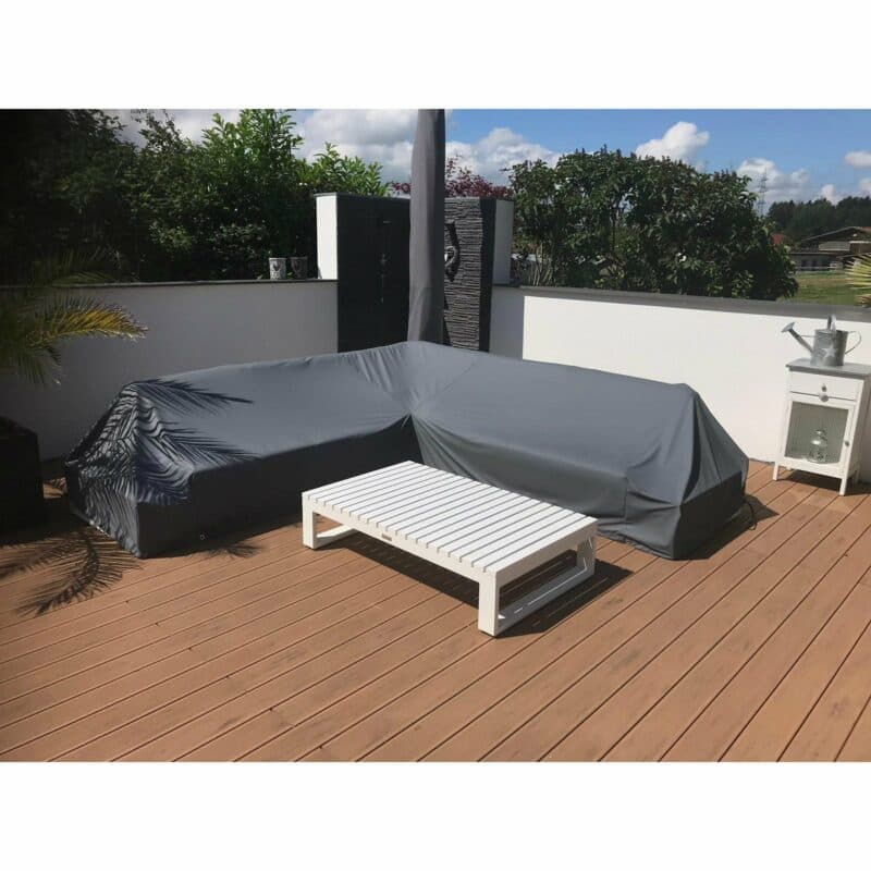Jati & Kebon "Virginia" Ecklounge mit Schutzhülle