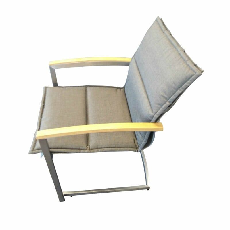 Gartenkultur Auflage für Stuhl "Setax", Sunbrella charcoal