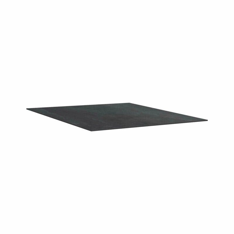 Stern Tischplatte Dekton Lava anthrazit, 90x90 cm