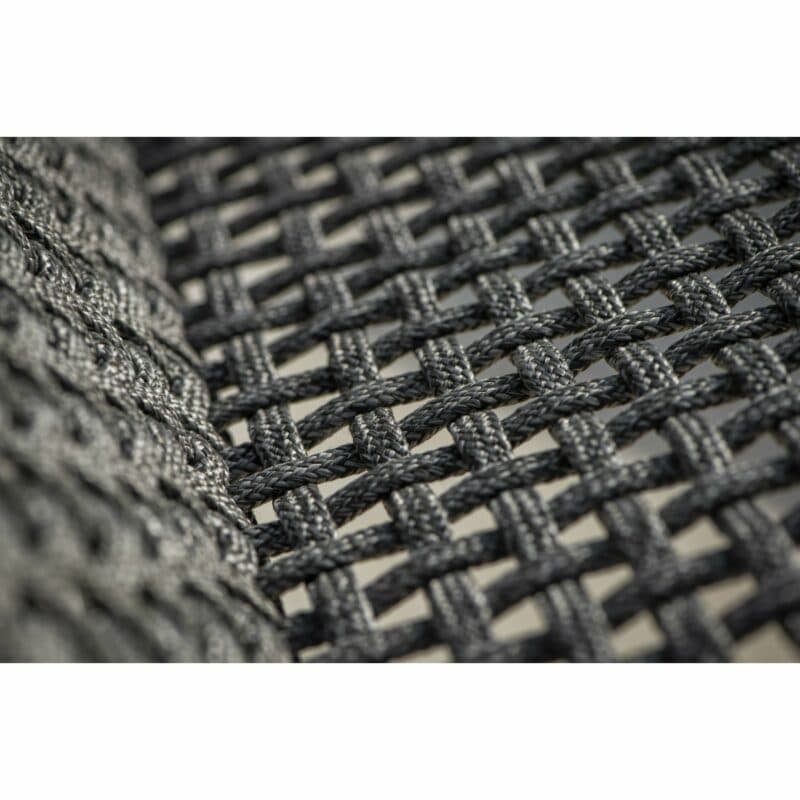 Jati&Kebon Serie "Durham", Bespannung Rope schwarz