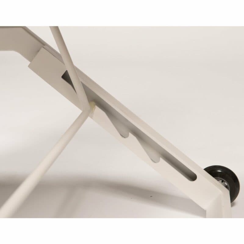 Jati&Kebon Sonnenliege "Hydra", Aluminium weiß