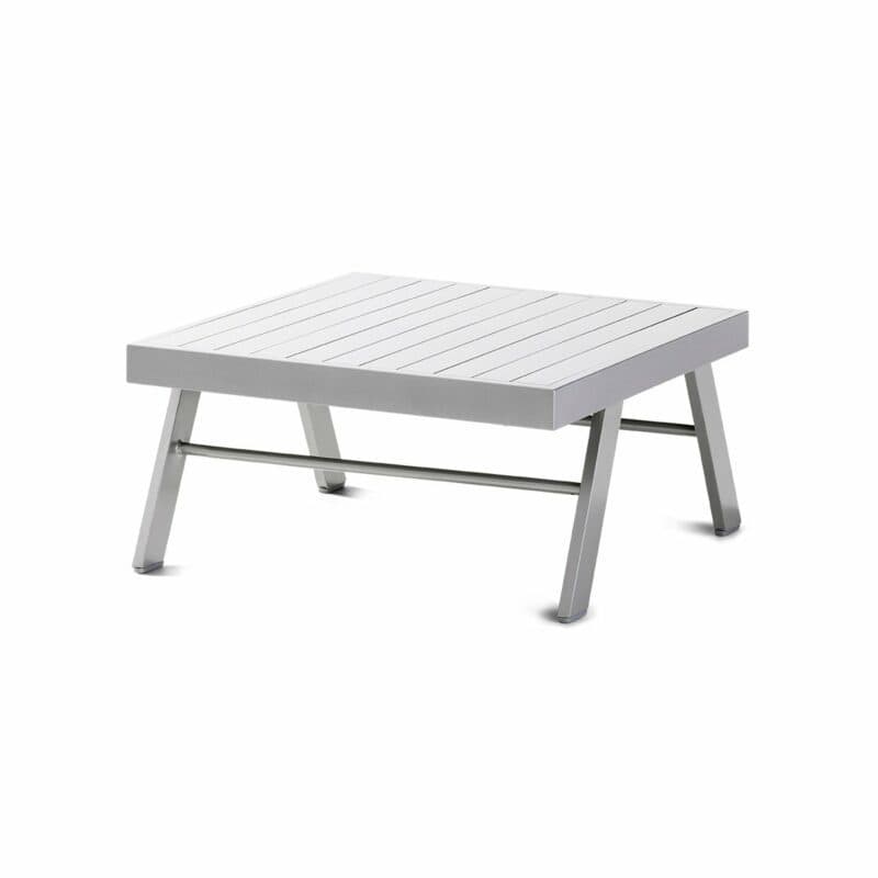 Sieger Loungehocker/Loungetisch "Auckland", Gestell Aluminium graphit