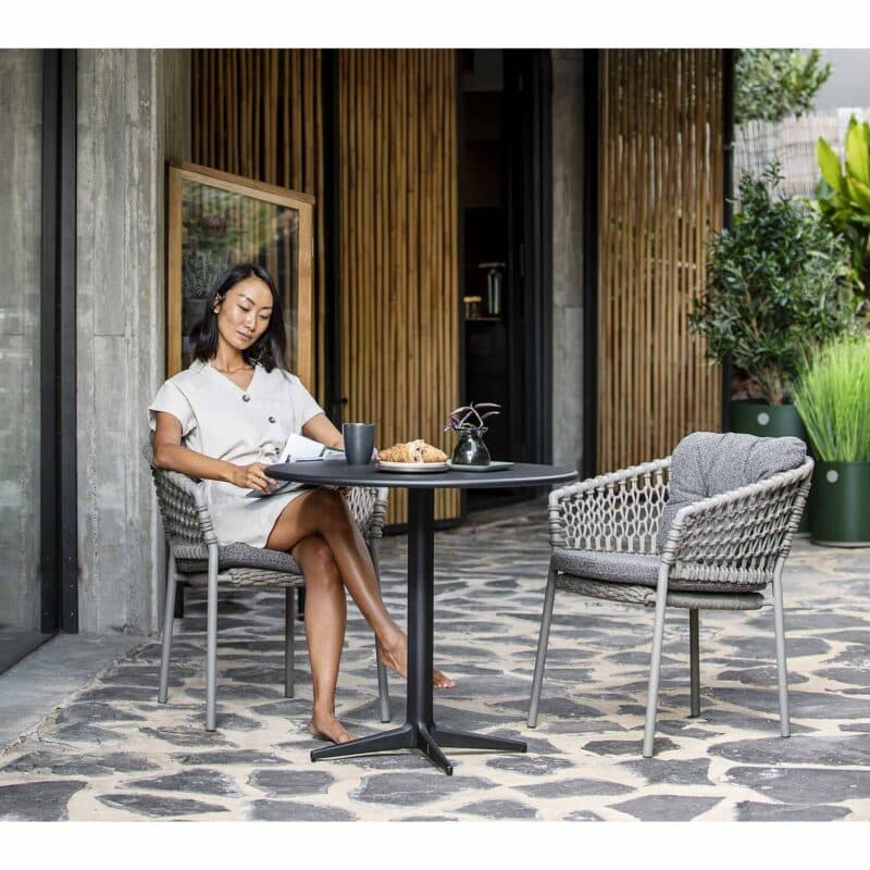 Cane-line "Ocean" Gartensessel, Soft Rope taupe