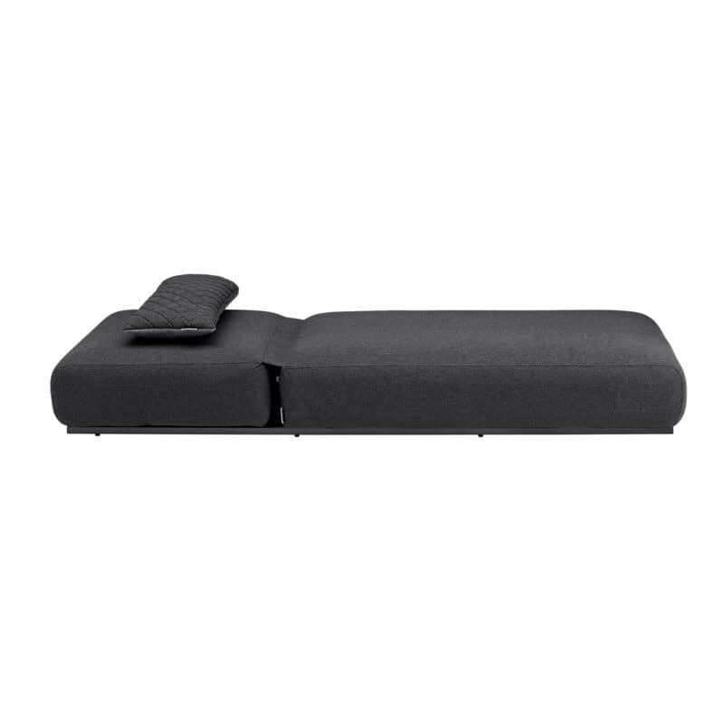 Kettler Sonnenliege "Ego", Gestell Alu anthrazit, Polster Sunbrella® Sooty