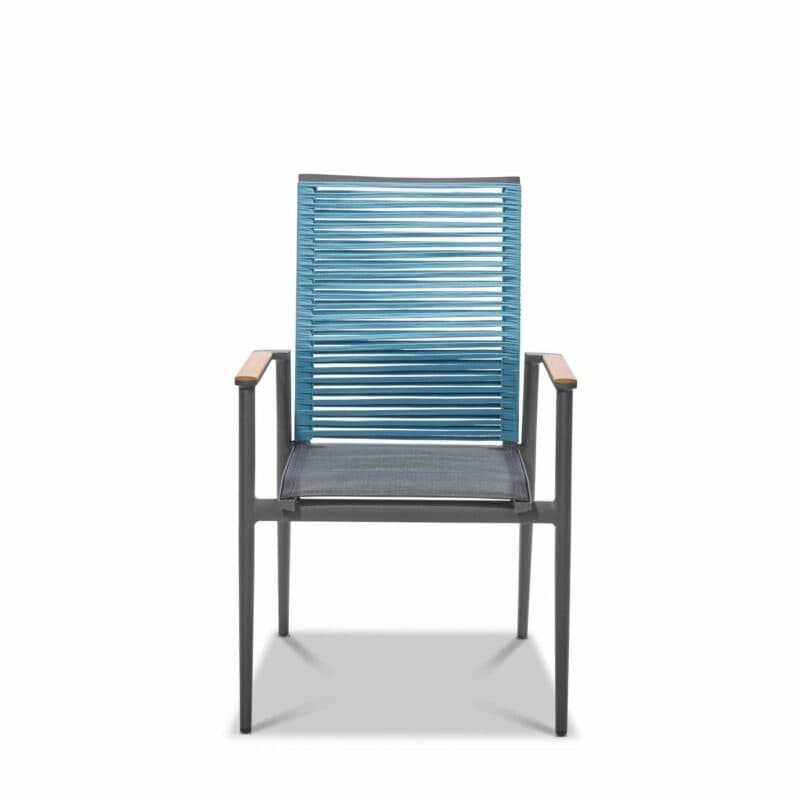 Musterring Freilicht "Amsterdam" Gartenstuhl, Rope blau