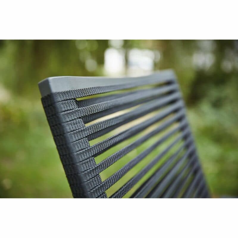 Musterring Freilicht "Amsterdam" Gartenstuhl, Rope schwarz