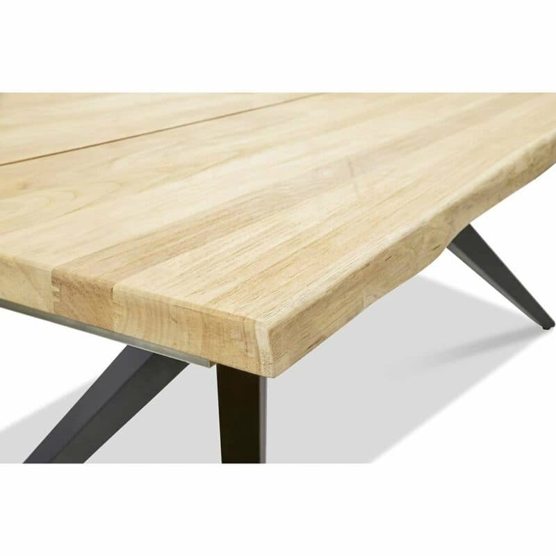 Musterring Freilicht "Holland" Gartentisch, Gestell Aluminium anthrazit, Tischplatte Teakholz, 220x95x76 cm