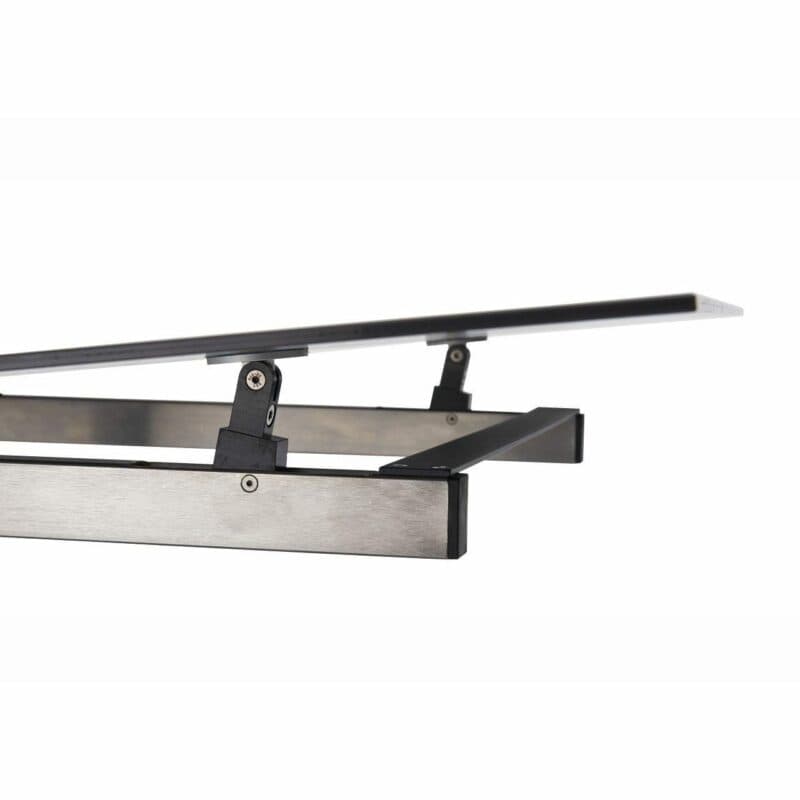 Zumsteg "Spezia" Ausziehtisch, Gestell Edelstahl, Tischplatte Keramik/Dekton