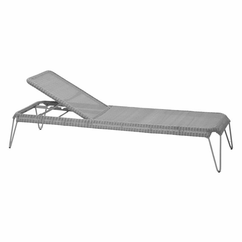 Cane-line "Breeze" Sonnenliege, Geflecht hellgrau