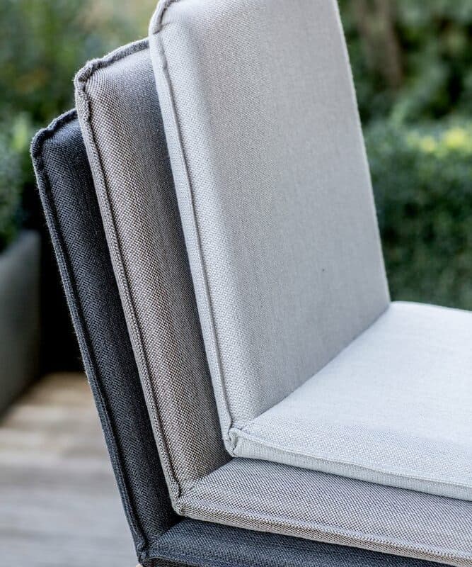 Niehoff Sitzschale "Nette", Batyline®-Gewebe anthrazit, taupe und grau