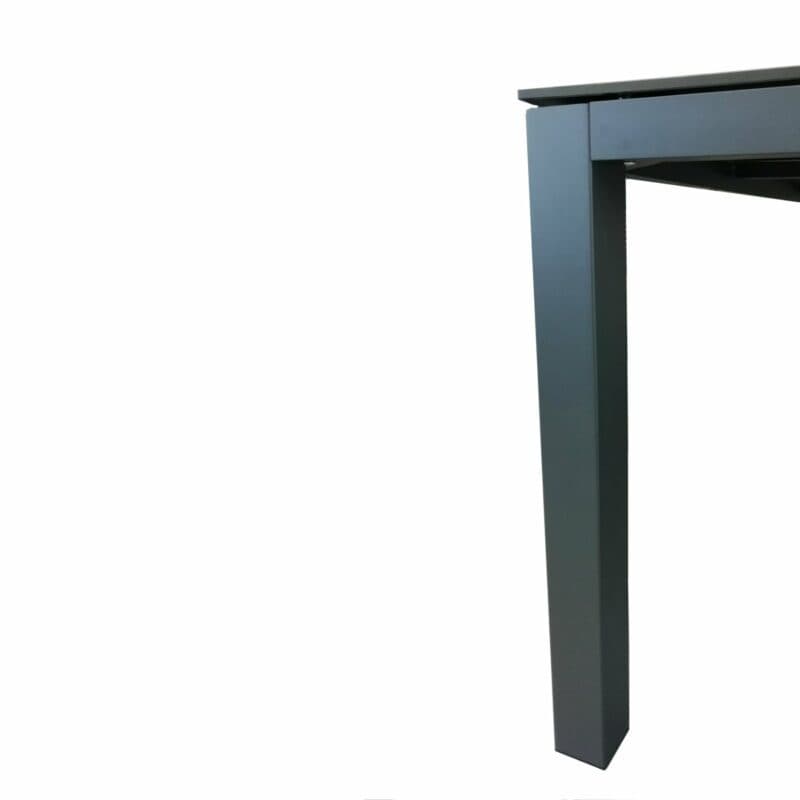 Home Islands Gartentisch "Dayann", Gestell Aluminium charcoal, Tischplatte HPL Dark grey