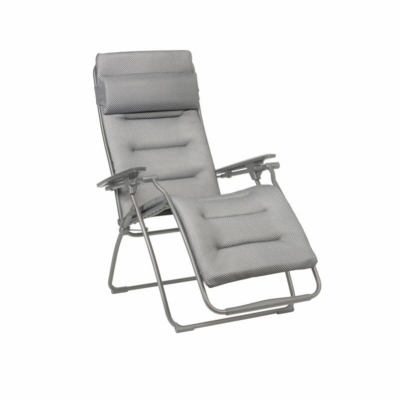 Lafuma Relaxliege "Futura BeComfort", Stahl titane, Textilene silver
