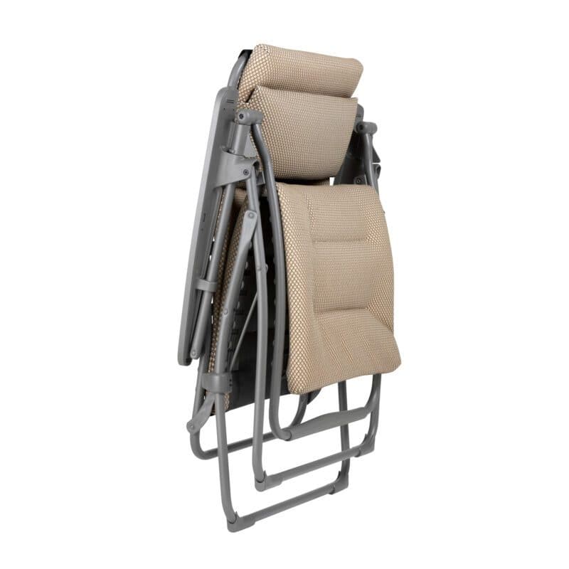 Lafuma "Futura" Relaxsessel, Gestell Stahl titane, Sitzfläche BeComfort® moka