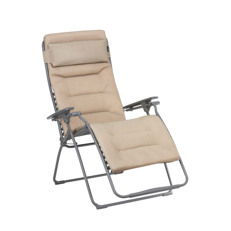 Lafuma "Futura XL" Relaxsessel, Gestell Stahl titane, Sitzfläche BeComfort® moka
