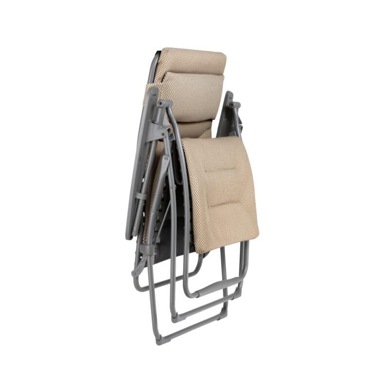 Lafuma "Futura XL" Relaxsessel, Gestell Stahl titane, Sitzfläche BeComfort® moka