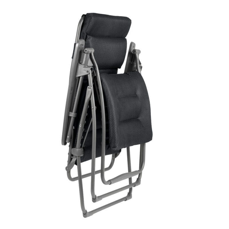 Lafuma "Futura XL" Relaxsessel, Gestell Stahl titane, Sitzfläche BeComfort® dark grey