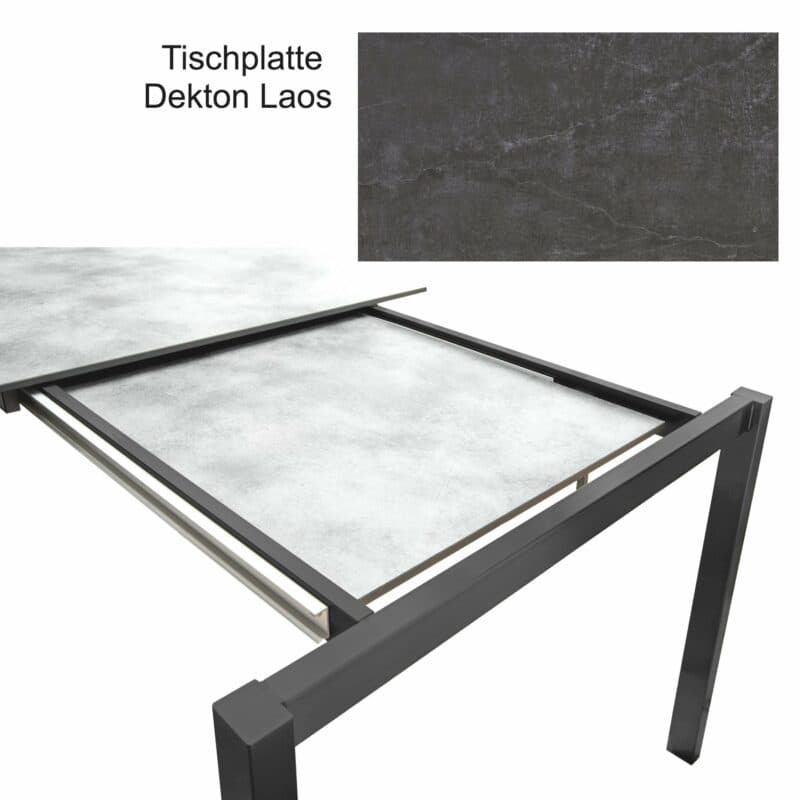 SIT Mobilia Ausziehtisch "Etna" mit Einlegeplatte