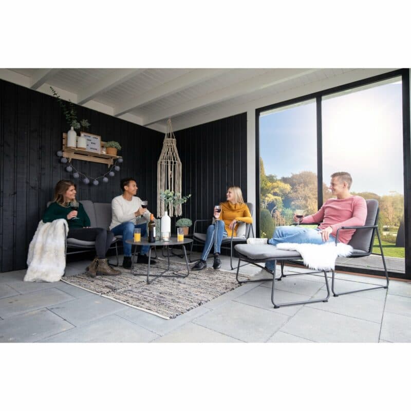 4Seasons Outdoor "Elba" Loungegruppe mit "Dali" Loungetisch