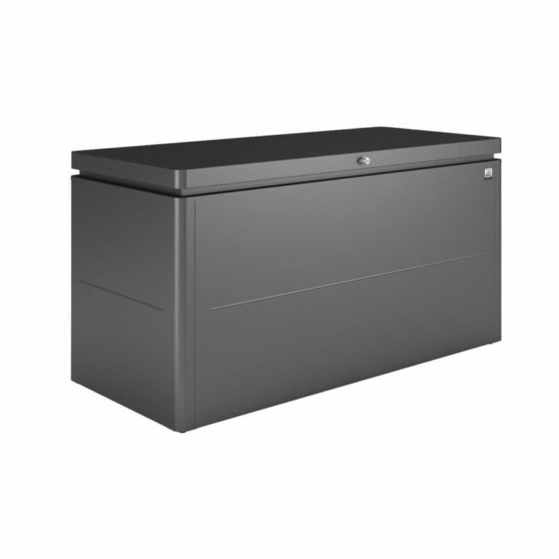 Biohort "LoungeBox" Stahlblech feuerverzinkt, dunkelgrau-metallic, Größe 160