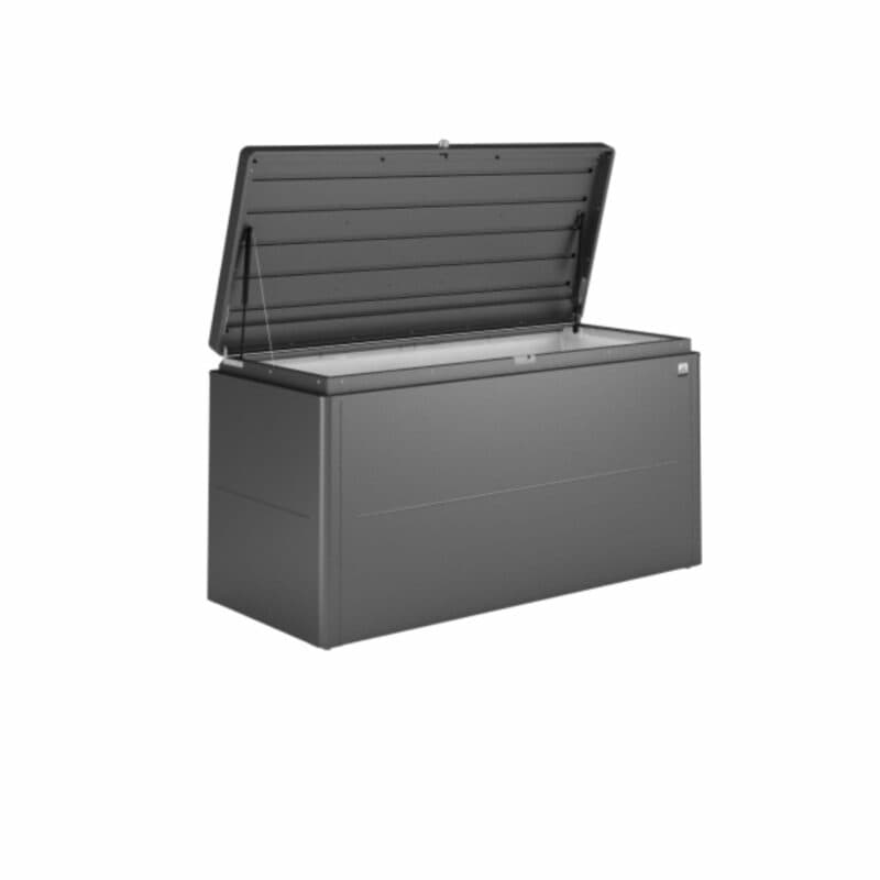 Biohort "LoungeBox" Stahlblech feuerverzinkt, dunkelgrau-metallic, Größe 160