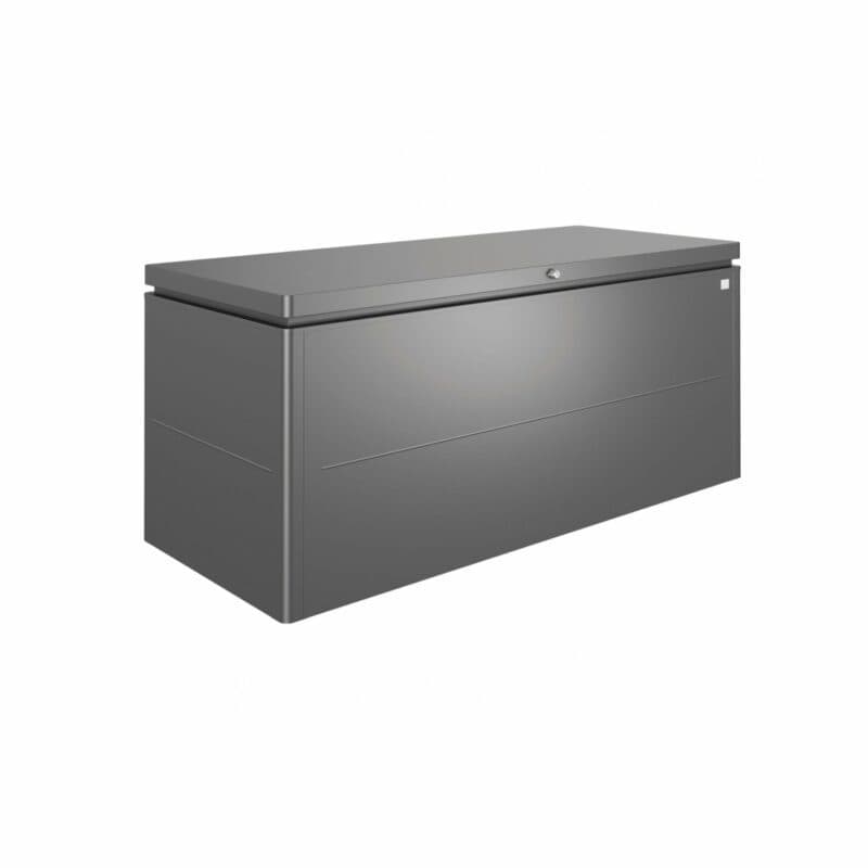 Biohort "LoungeBox" Stahlblech feuerverzinkt, dunkelgrau-metallic, Größe 200