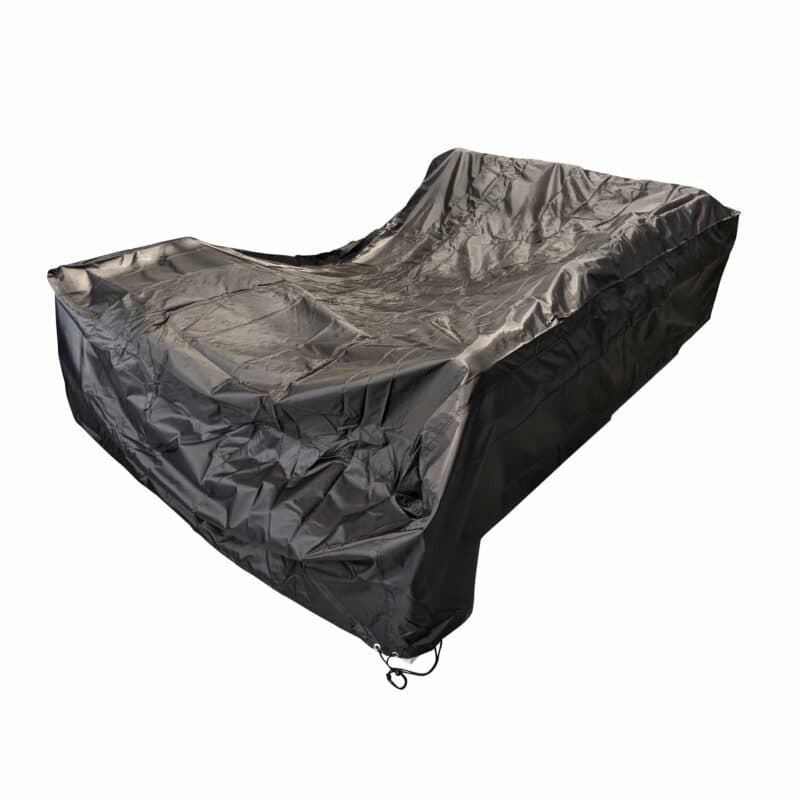 Home Islands rechteckige Schutzhülle für Loungeset "Laos modular", schwarz