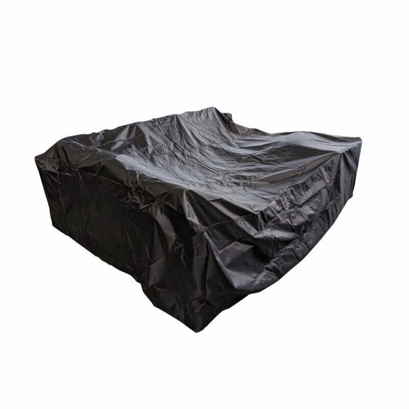 Home Islands rechteckige Schutzhülle für Loungeset "Laos modular", schwarz