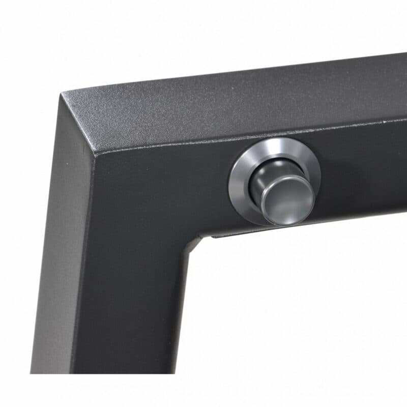 Lesli Living "Amir" Hochlehner "Amir", Knopf zum Verstellen der Rückenlehne