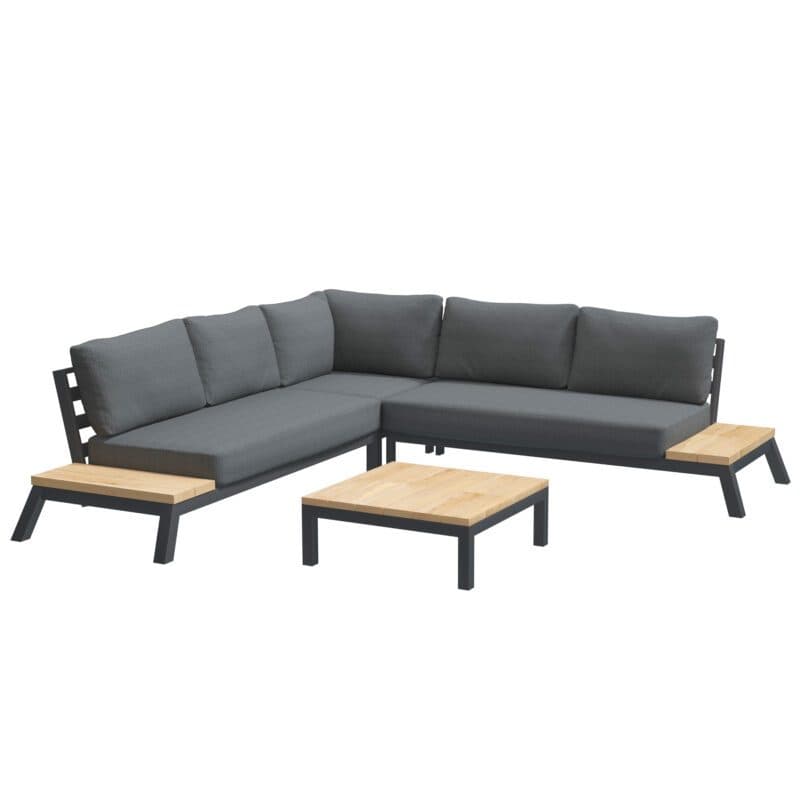 4Seasons Outdoor Loungeset "Empire" mit Loungetisch "Capitol"