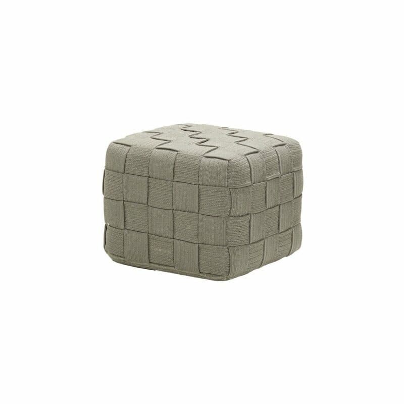 Cane-line "Cube" Hocker, Soft Rope taupe