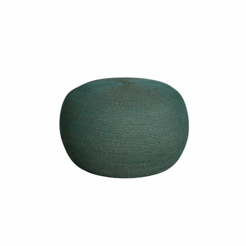 Cane-line "Circle" Hocker, groß, Soft Rope dark green