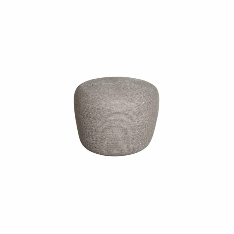 Cane-line "Circle" Hocker, klein, Soft Rope taupe