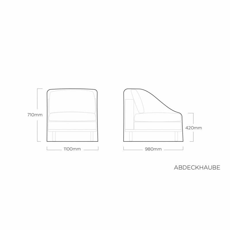 Kettler Schutzhülle für "Royal" Loungesessel