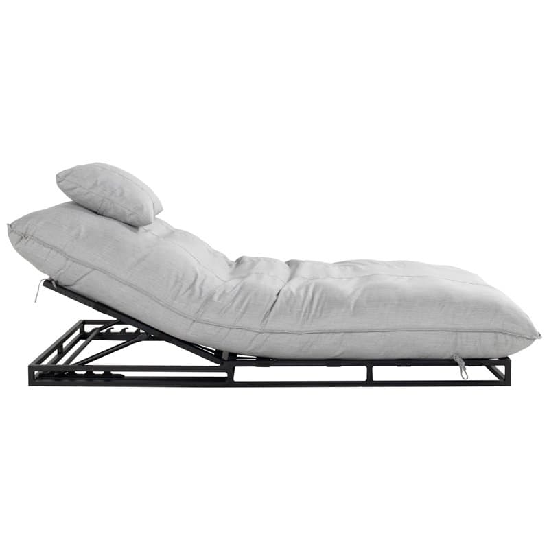 Hartman "Emma" Daybed, Gestell Aluminium schwarz, Sunbrella Marble