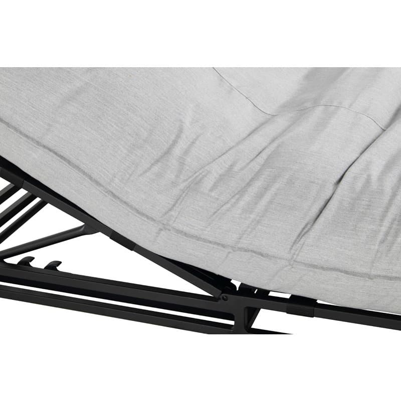 Hartman "Emma" Daybed, Gestell Aluminium schwarz, Sunbrella Marble