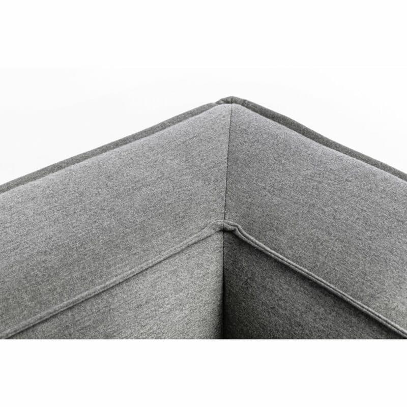 Kettler "Modena" Lounge-Eckteil, Gestell Aluminium silber, Polster Sunbrella® flanelle, Detail