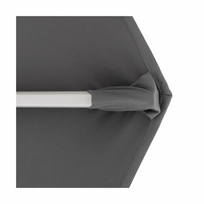 Doppler "Active" Ampelschirm Ø 370 cm, Aluminium, Bezug Anthrazit