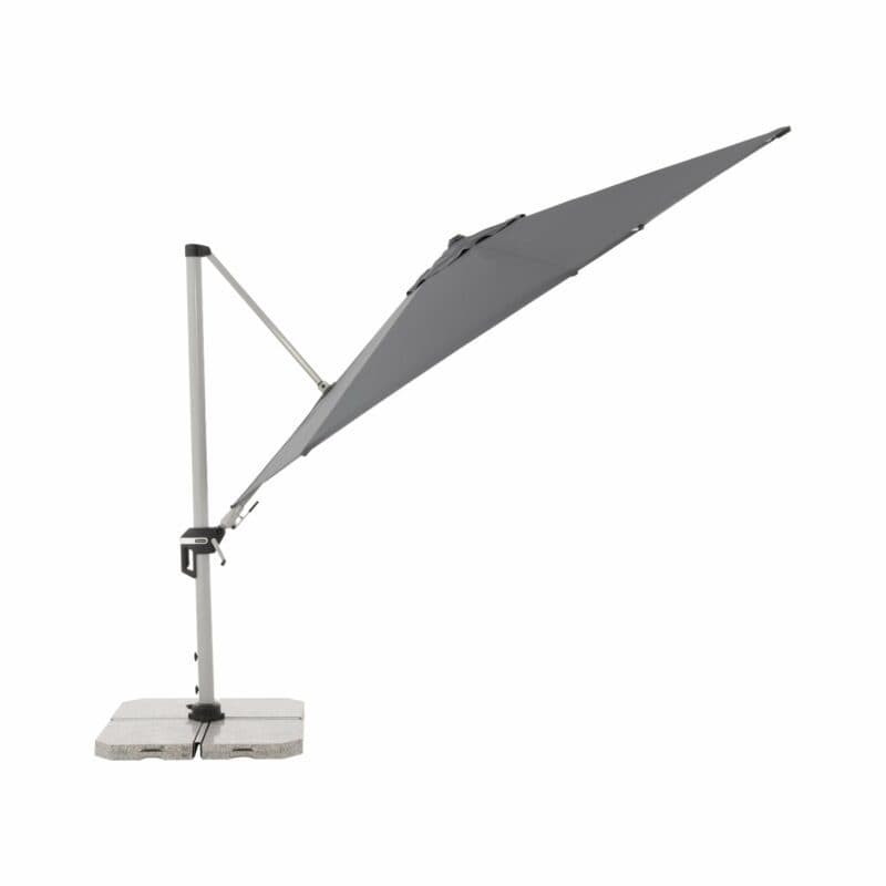 Doppler "Active" Ampelschirm Ø 370 cm, Aluminium, Bezug Anthrazit
