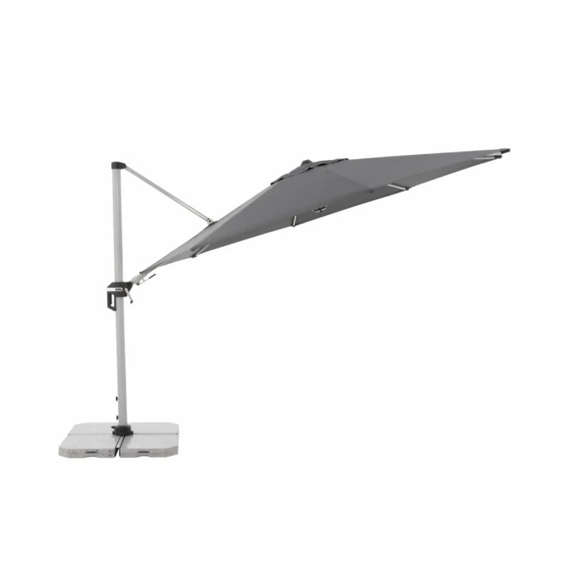 Doppler "Active" Ampelschirm Ø 370 cm, Aluminium, Bezug Anthrazit