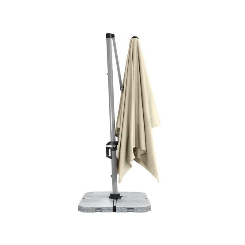 Doppler "Active" Ampelschirm 350x260 cm, Aluminium, Bezug Natur