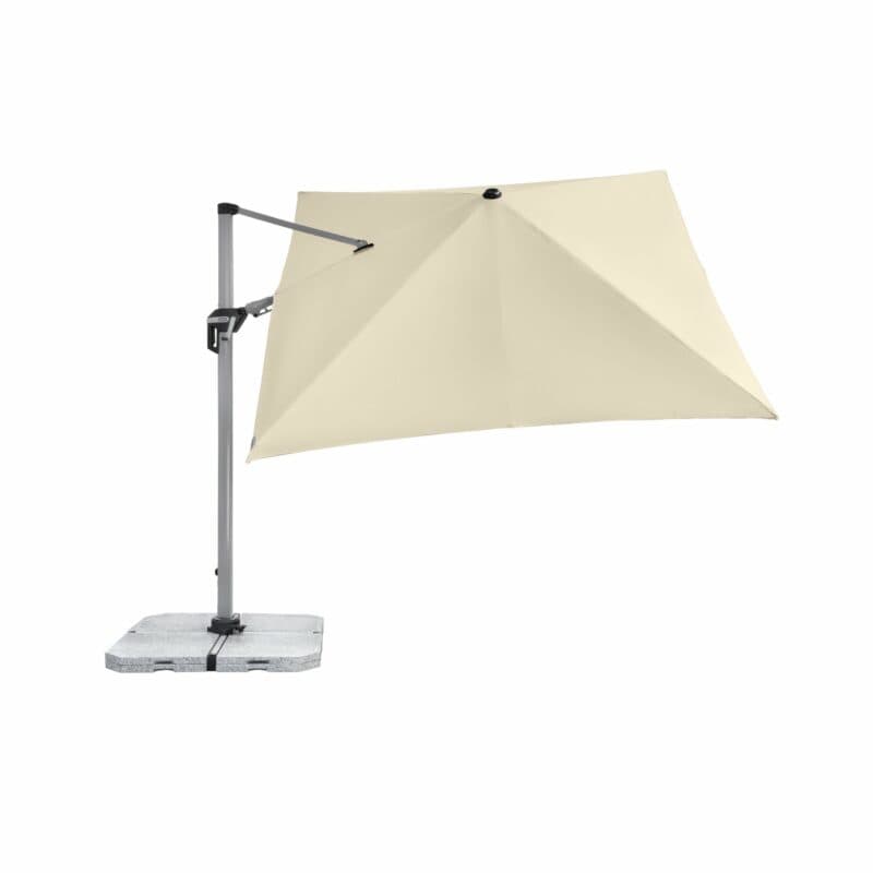 Doppler "Active" Ampelschirm 350x260 cm, Aluminium, Bezug Natur